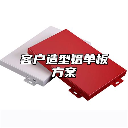 客户造型铝单板方案