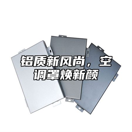 铝质新风尚，空调罩焕新颜