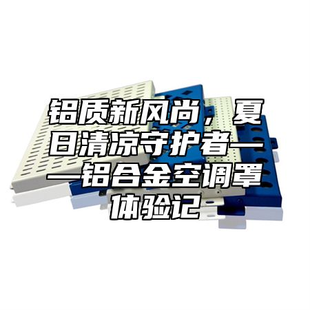 铝质新风尚，夏日清凉守护者——铝合金空调罩体验记