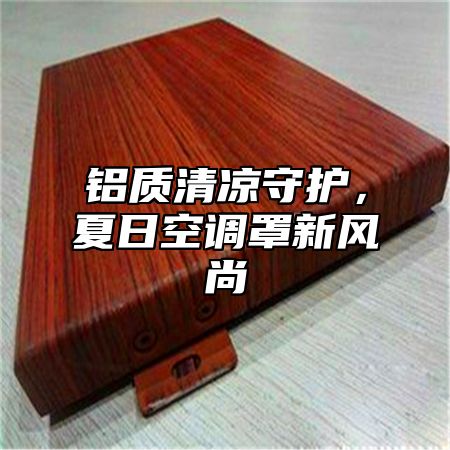铝质清凉守护，夏日空调罩新风尚