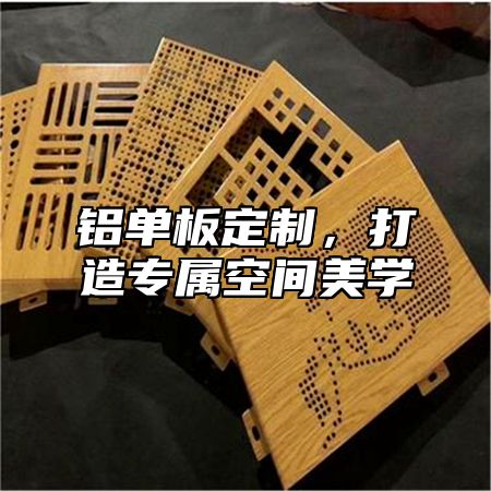 铝单板定制，打造专属空间美学