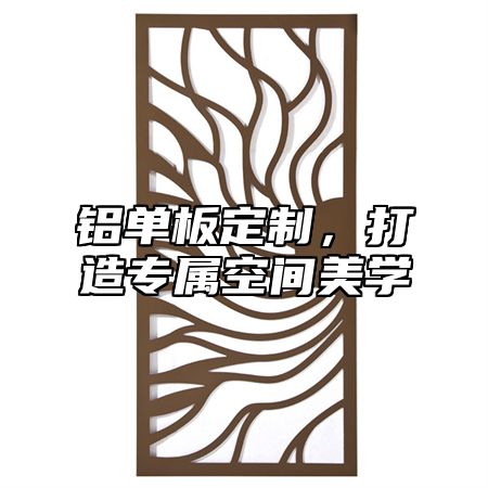 铝单板定制，打造专属空间美学