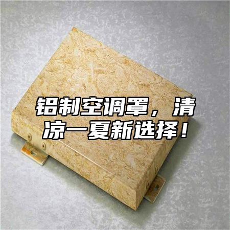 铝制空调罩，清凉一夏新选择！