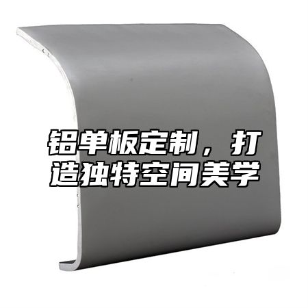 铝单板定制，打造独特空间美学