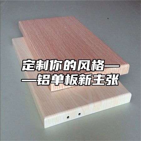 定制你的风格——铝单板新主张